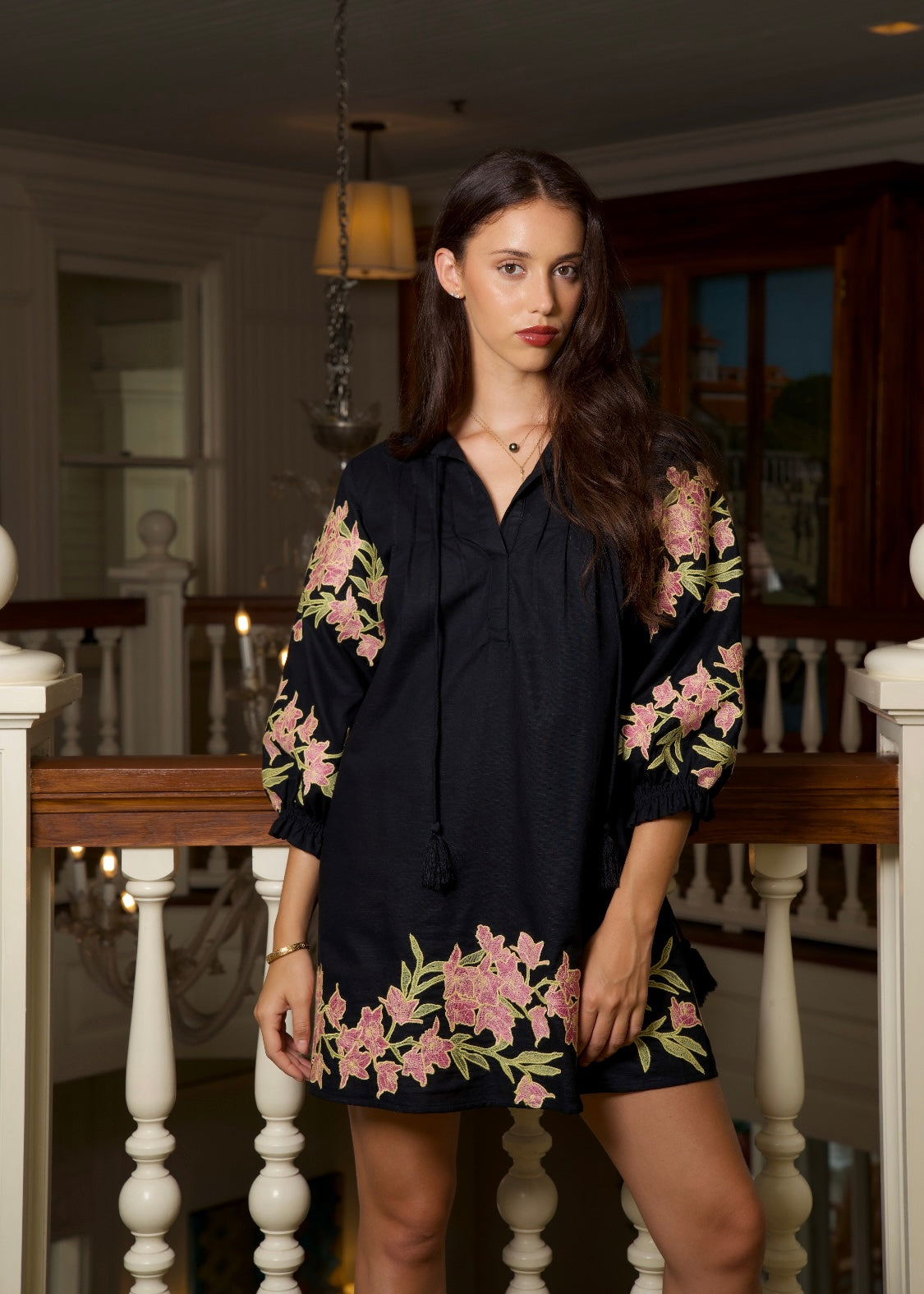 Women's Dress Naniwale - Front View | Kahulaleʻa