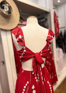 Dress Pu‘uwai Red Lei Loke