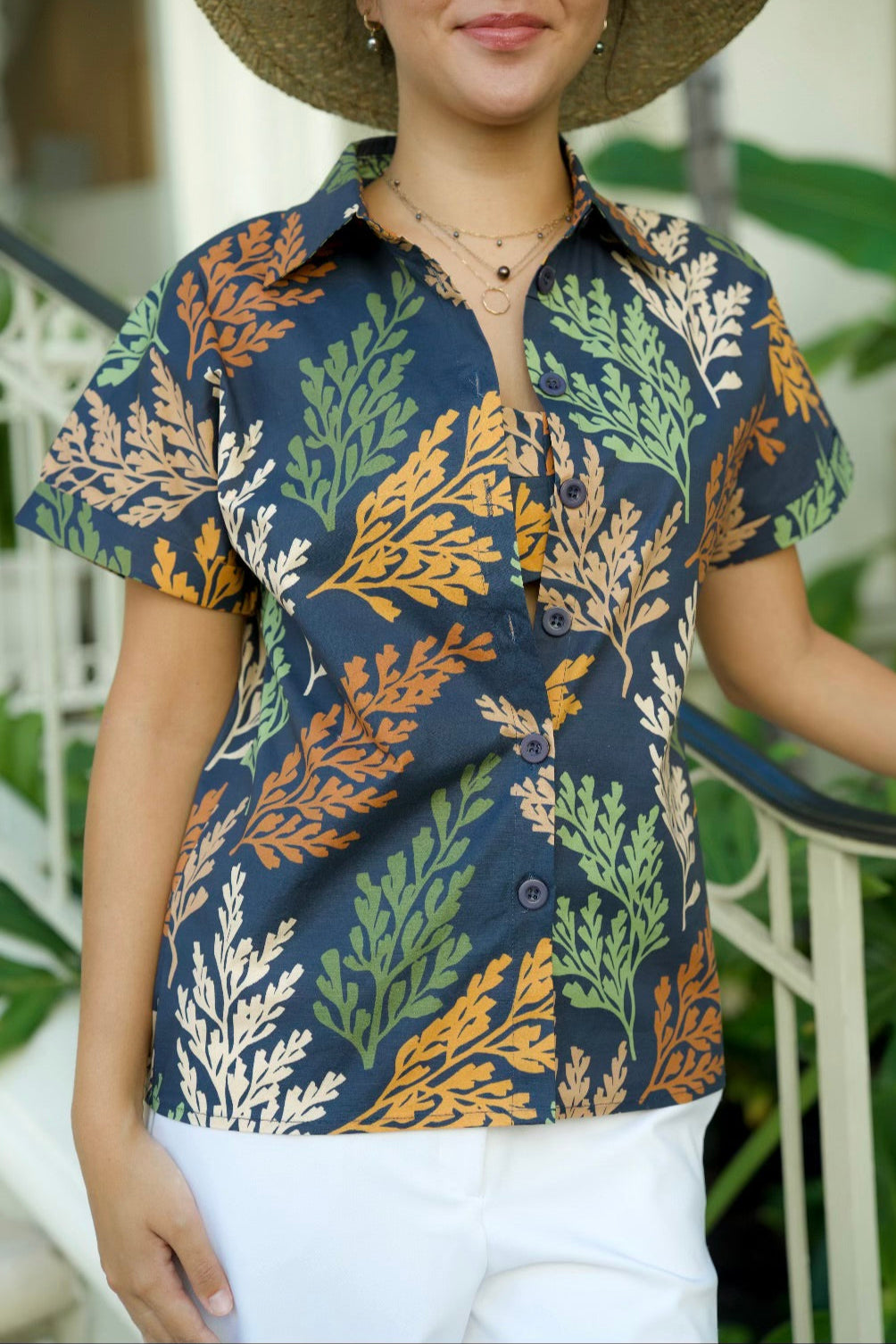 Top Kawai Fall Blue Palaʻā