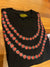 Women's Lei T-Shirt in Black & Red Lei Loke | Kahulaleʻa