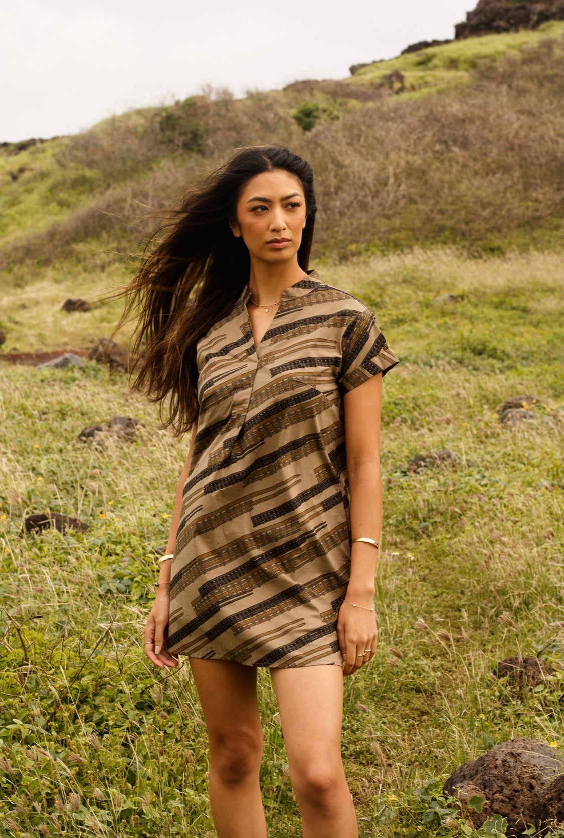 Dress Hi'ilei Sage He‘e Hōlua