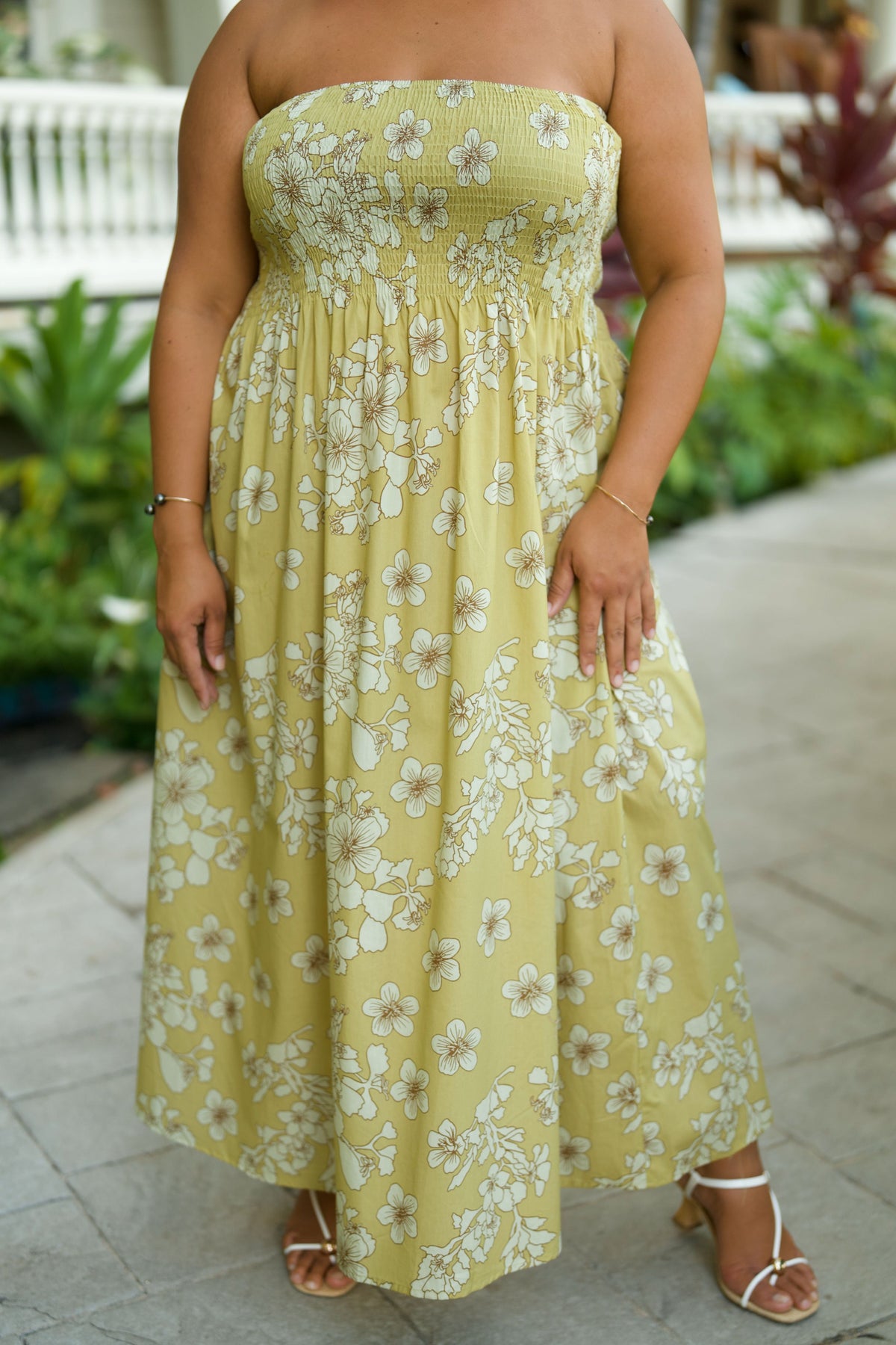 Dress Kahuwai Chartreuse Nohoanu