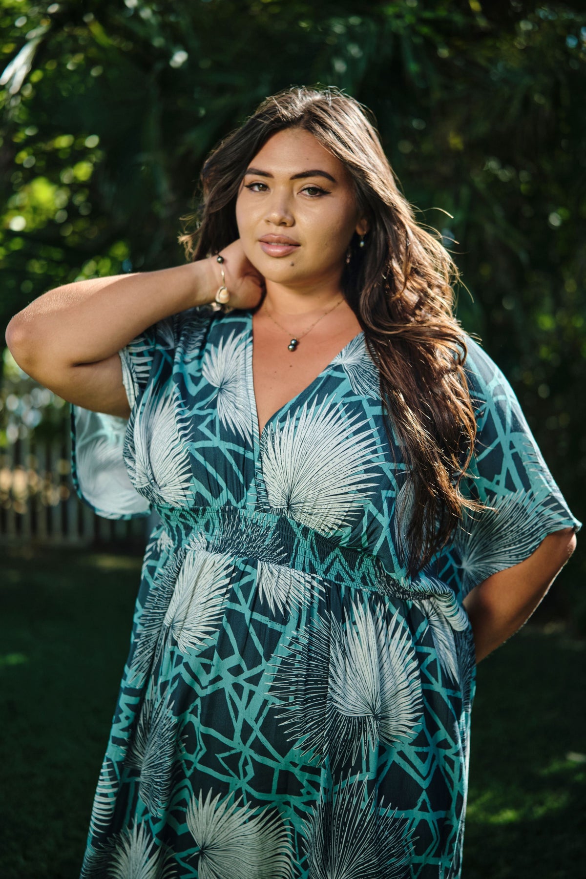 Dress Kamaile Retro Lagoon Loulu