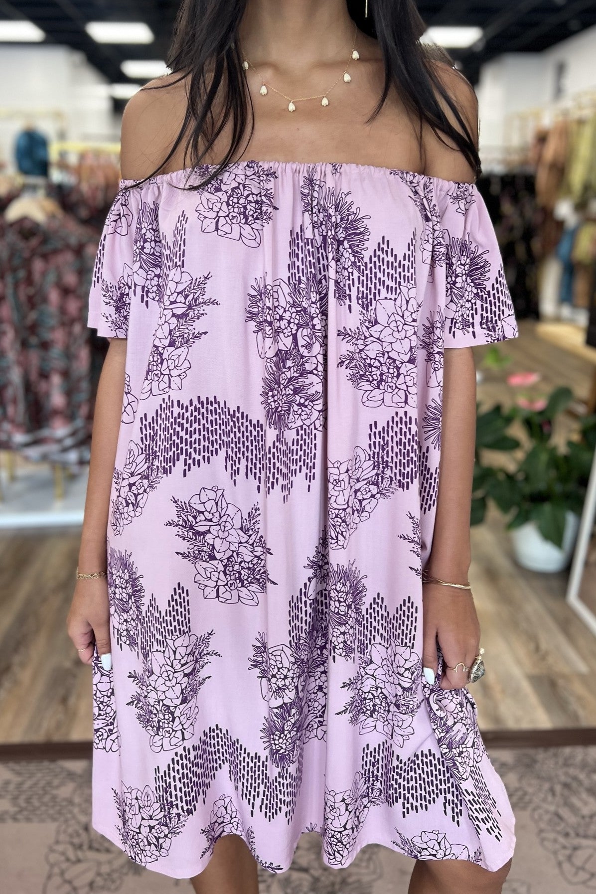 Dress Keani Mulberry Ka Ua Moaniani