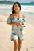 Dress Koko White Aqua Puna Niu