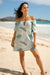 Dress Koko White Aqua Puna Niu