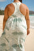 Dress Mapuana Maxi White Aqua Puna Niu