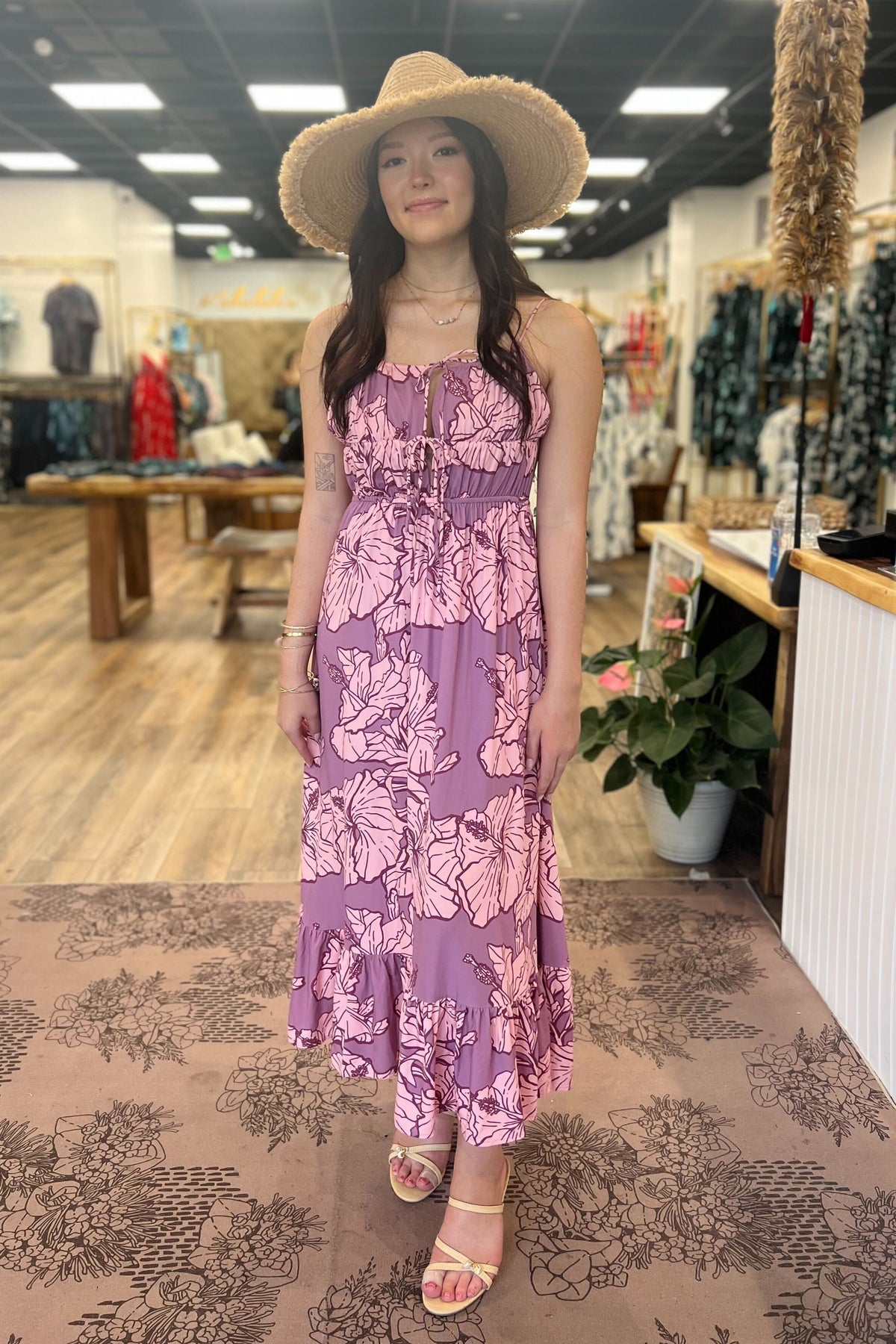 Kahulalea オーキッド　マナオラ Dress Pāʻani Lavender Love Kokiʻo - Kahulaleʻa