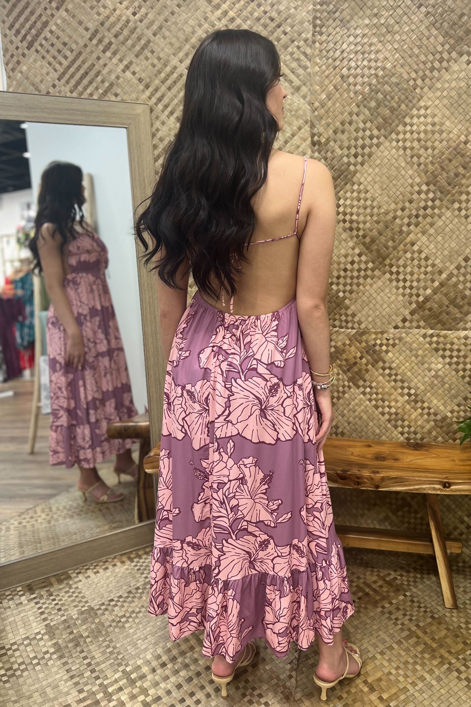 Dress Pāʻani Lavender Love Kokiʻo