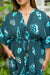 Dress Wai Teal Hawaiian Seashell