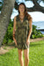 Dress Walea Olive Ka Ua Moaniani Lehua O Puna