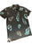 Men’s Holoholo Polo Teal Hawaiian Seashell