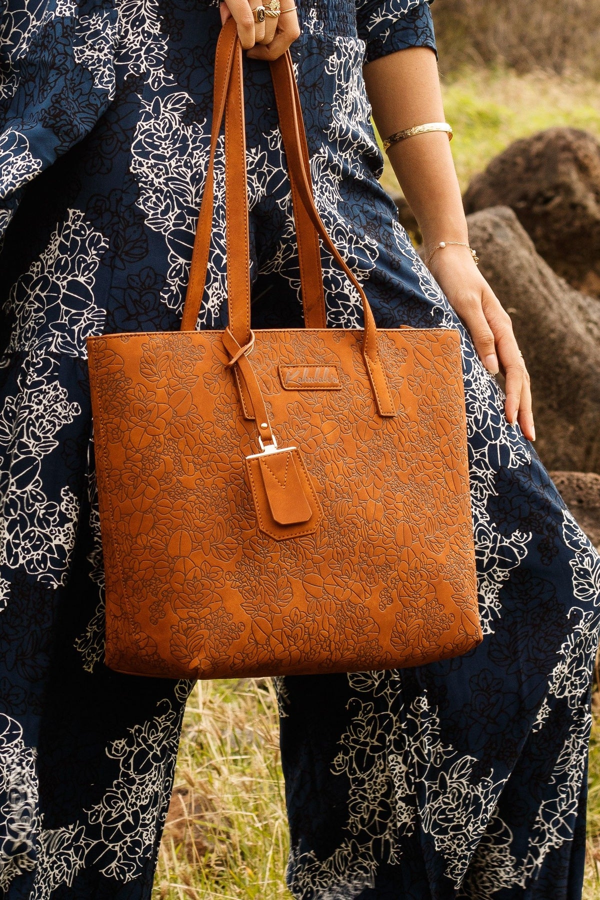Embossed Liko Tote Bag ALL SALES FINAL