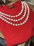 Women's Lei T-Shirt in Red Lei Loke | Kahulaleʻa