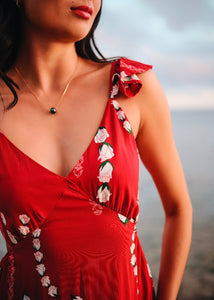 Dress Pu‘uwai Red Lei Loke