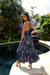 Dress Malia Deep Blue Lei Pua Kalaunu