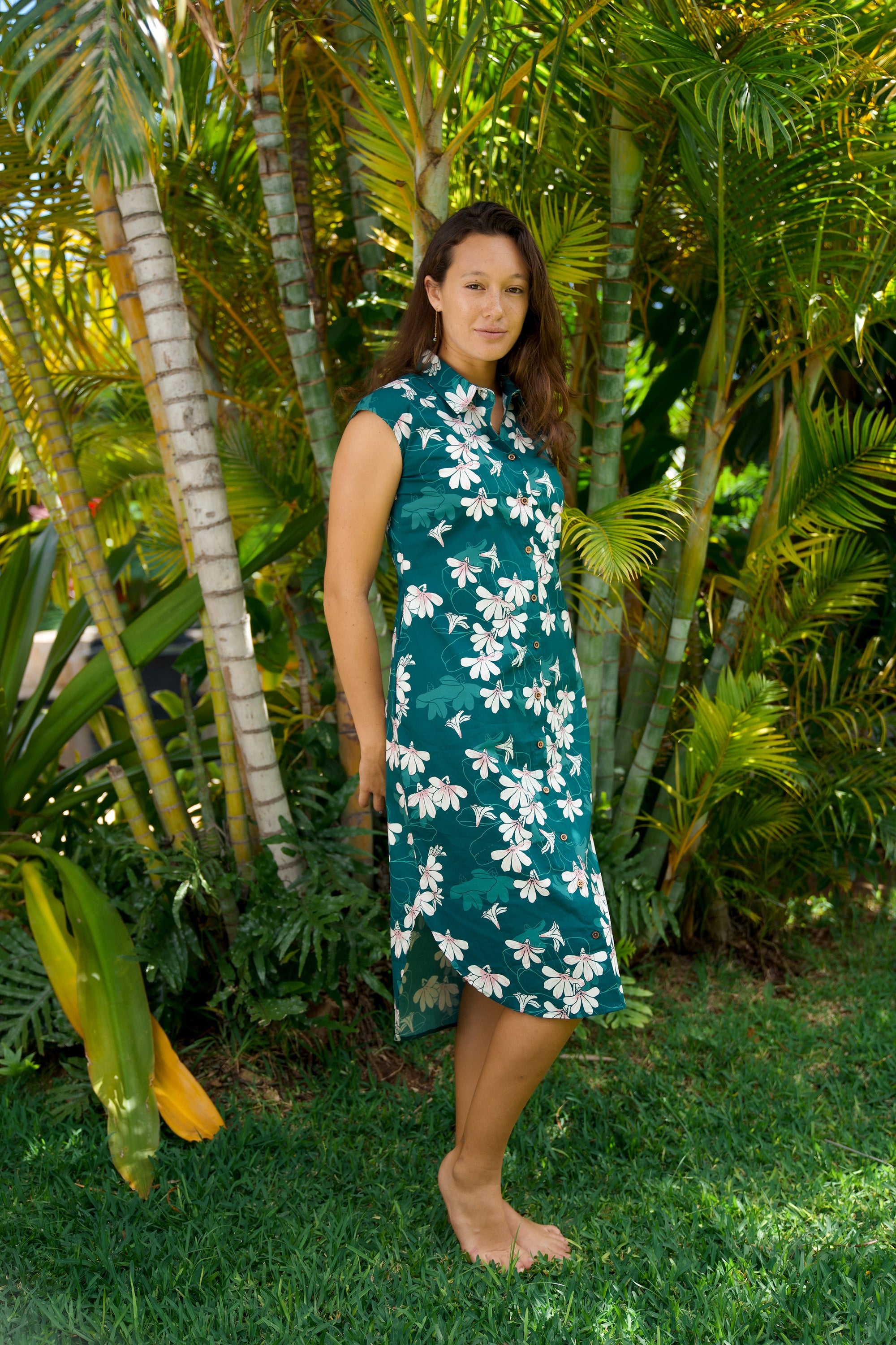 Dress Keʻahi Emerald Naupaka