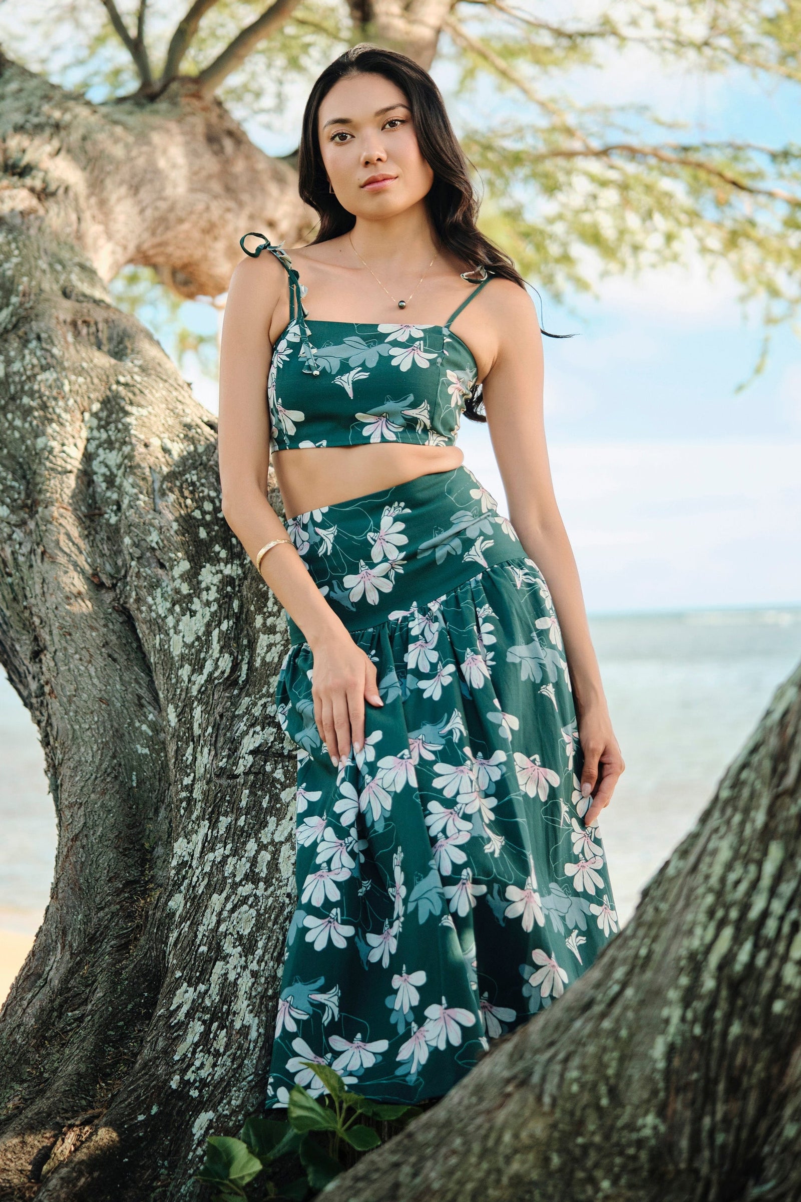 Skirt ʻŌpihikau Emerald Naupaka