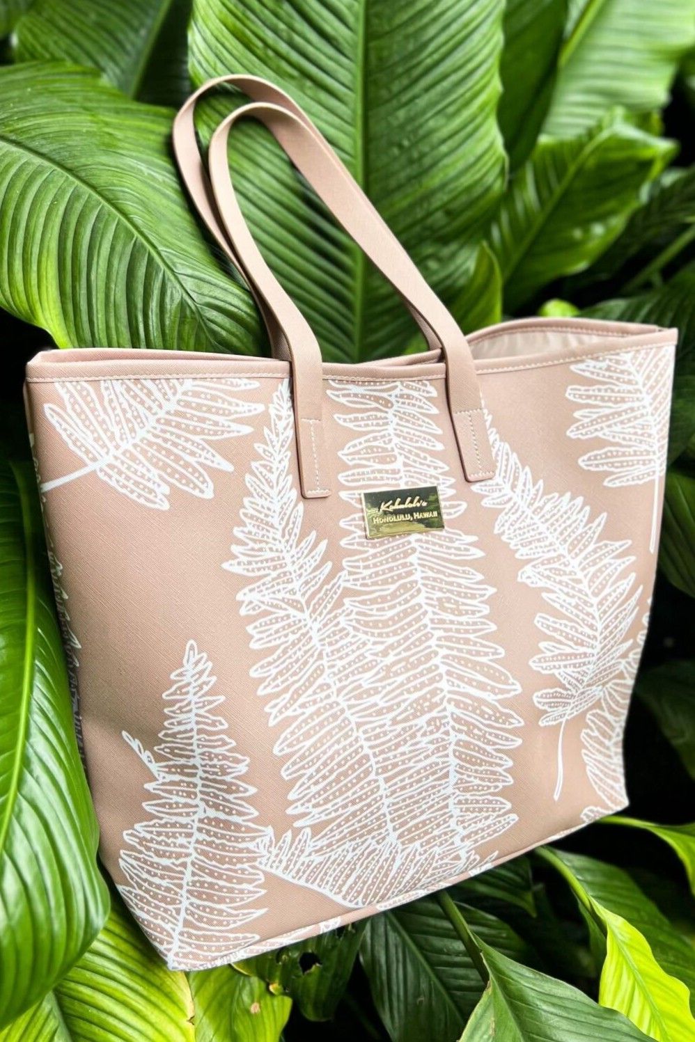 Khaki Kupukupu Tote Bag ALL SALES FINAL