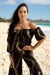 Top Kapono Black Gold Lei Puakenikeni