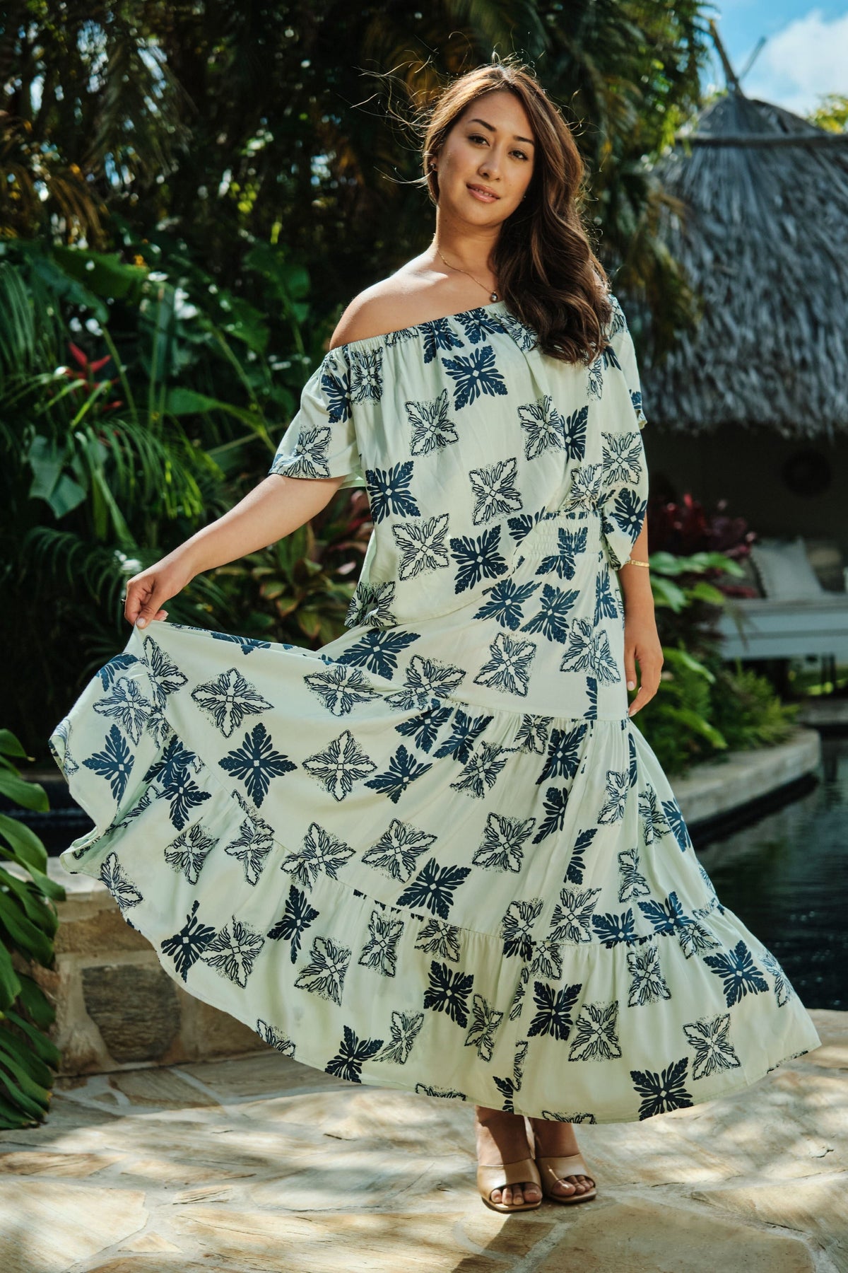 Skirt Mahina Seaglass Tūtū&#39;s Quilt
