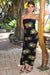 Dress Leimakamae Black Gold Hōpoelehuaopuna